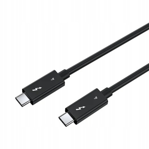 Certyfikowany kabel Thunderbolt 4 USB-C 1 m, jakość 40 Gbps 8K/60Hz Apple