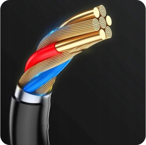 Certyfikowany kabel Thunderbolt 4 USB-C 1 m, jakość 40 Gbps 8K/60Hz Apple