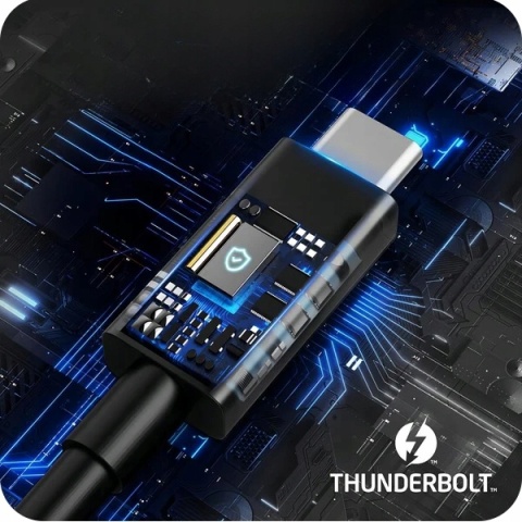 Certyfikowany kabel Thunderbolt 4 USB-C 2 m, jakość 40 Gbps 8K/60Hz Apple
