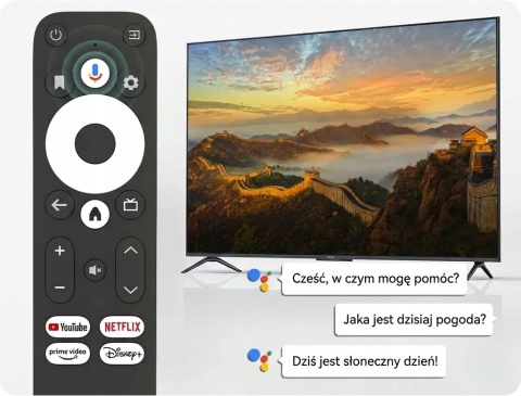 Google Chromecast CERTYFIKOWANY ANDROID TV NETFLIX 4K SMART TV HDMI STICK