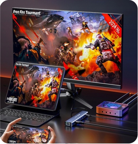 Grabber Karta przechwytywania wideo VC-X7Pro 4K 60Hz HDMI USB-C Streaming