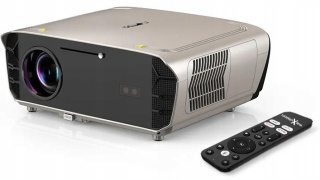 HIT ! RZUTNIK PROJEKTOR LED ANDROID 14 maXvision A9G PRO 1550 ANSI 4K NFC