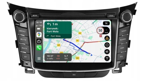 HYUNDAI I30 2012-2017 RADIO NAWIGACJA ANDROID AUTO + APPLE CARPLAY