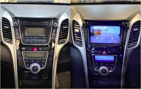 HYUNDAI I30 2012-2017 RADIO NAWIGACJA ANDROID AUTO + APPLE CARPLAY
