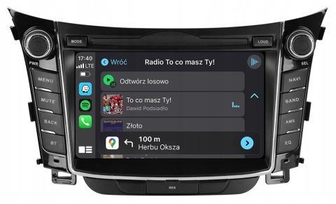 Hyundai i30 2012-2017 RADIO NAWIGACJA ANDROID AUTO CARPLAY 8GB/128GB + DSP