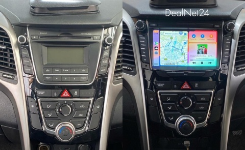 Hyundai i30 2012-2017 RADIO NAWIGACJA ANDROID AUTO CARPLAY 8GB/128GB + DSP