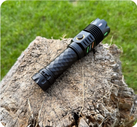 OGIEŃ! SUPER MOCNA LATARKA LED DALEKOSIĘŻNA 7500 LM maXvision A6-PRO JAKOŚĆ