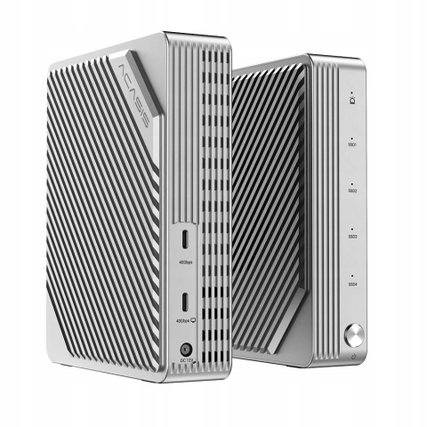 Obudowa 4 dyski Acasis 3901 4-Bay M.2 NVMe RAID Thunderbolt 5/4 40Gbps 32TB