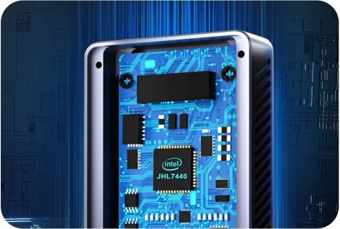 Obudowa dysku M.2 NVMe SSD 40Gb/s USB-C Thunderbolt 3/4 USB4 2280 2242 2230