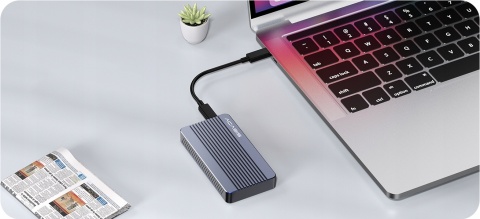 Obudowa dysku M.2 NVMe SSD 40Gb/s USB-C Thunderbolt 3/4 USB4 2280 2242 2230