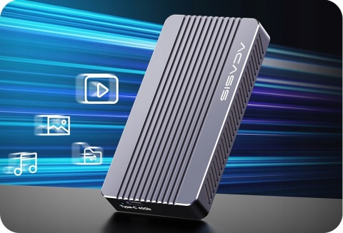 Obudowa dysku M.2 NVMe SSD 40Gb/s USB-C Thunderbolt 3/4 USB4 2280 2242 2230