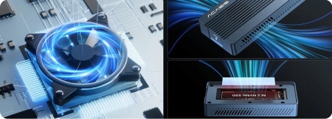 Obudowa dysku TBU405Pro M1 M.2 NVMe SSD 40Gb/s USB-C Thunderbolt 3/4 USB4