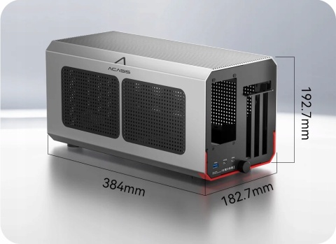 Obudowa na kartę graficzną eGPU Acasis G4 Pro Thunderbolt 4/3 USB4 40Gbps