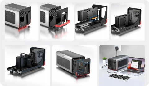 Obudowa na kartę graficzną eGPU Acasis G4 Pro Thunderbolt 4/3 USB4 40Gbps