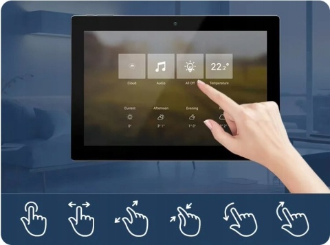 Panel Ekran Monitor Ścienny Android POE 230V Tuya Home Assistant 10.1"