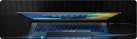 Stacja Dokująca HUB Acasis USB-C 14w1 4K 60Hz PD 100W Ładowanie 2xHDMI SD