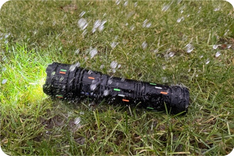 GIGANT! NAJWIĘKSZA LATARKA LED LASER DALEKOSIĘŻNA 30400mAh Power-Bank 2200m