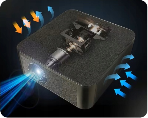 HIT ! RZUTNIK PROJEKTOR LED FULL HD ANDROID maXvision BARDZO JASNY 38000 LM