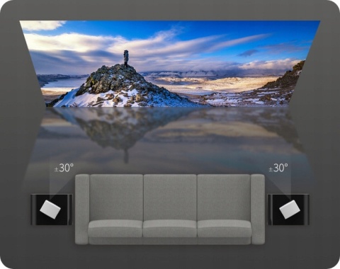 JAKOŚĆ! PROJEKTOR maXvision LED ANDROID 14 SMART TV RZUTNIK FULL HD 4K HDMI