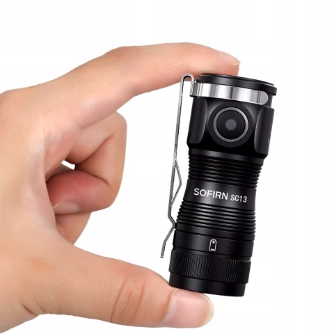 MINI MOCNA Latarka Sofirn SC13 1200lm LED SST40 + akumulator 18350 1100mAh