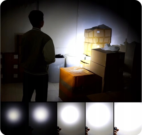 MINI MOCNA Latarka Sofirn SC13 1200lm LED SST40 + akumulator 18350 1100mAh