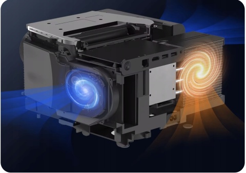 NAJMOCNIEJSZY! RZUTNIK PROJEKTOR LED ANDROID maXvision E1 PRO 84000lm 4K