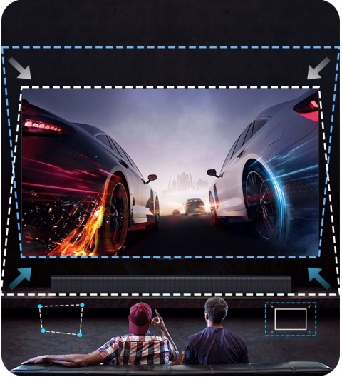 NOWOŚĆ GOOGLE TV RZUTNIK PROJEKTOR LED maXvision LED FULL HD ANDROID GTV1