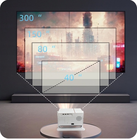 NOWOŚĆ GOOGLE TV RZUTNIK PROJEKTOR LED maXvision LED FULL HD ANDROID GTV1