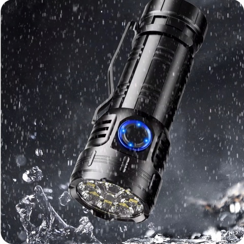 NOWOŚĆ! Latarka maXvision QX1 Pro 3000 lm LED 8*XHG 26350A PREMIUM