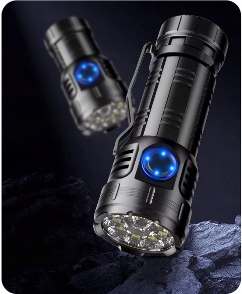 NOWOŚĆ! Latarka maXvision QX1 Pro 3000 lm LED 8*XHG 26350A PREMIUM