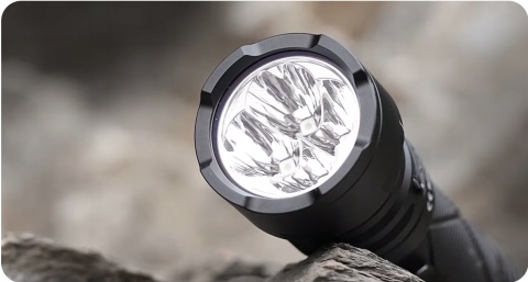 NOWOŚĆ PREMIUM Latarka Sofirn SR15 5000lm LED EDC 4xSFT25R 5000mAh USB-C