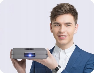 NOWOŚĆ! PROJEKTOR LED DLP ANDROID FOCUS ZOOM 4K 3D