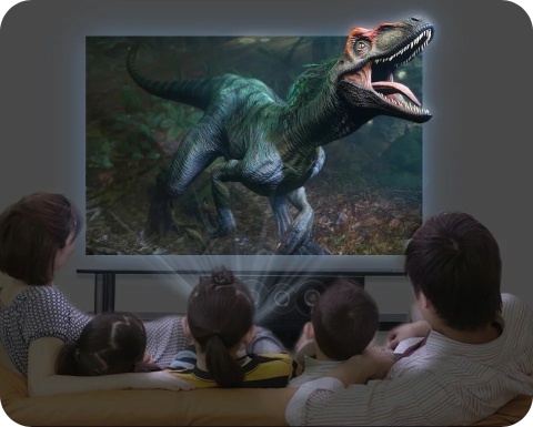 NOWOŚĆ! PROJEKTOR LED DLP ANDROID FOCUS ZOOM 4K 3D