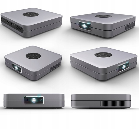 NOWOŚĆ! PROJEKTOR LED DLP ANDROID FOCUS ZOOM 4K 3D