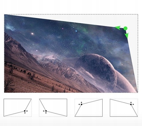 NOWOŚĆ! PROJEKTOR maXvision LED ANDROID 14 SMART TV RZUTNIK FULL HD 4K HDMI