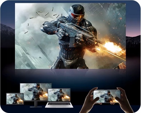 NOWOŚĆ! RZUTNIK PROJEKTOR LED ANDROID JAKOŚĆ 40000 LM maXvision PREMIUM 3GB