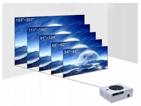 NOWOŚĆ! RZUTNIK PROJEKTOR LED ANDROID JAKOŚĆ 40000 LM maXvision PREMIUM 3GB