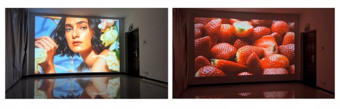 NOWOŚĆ! RZUTNIK PROJEKTOR LED ANDROID JAKOŚĆ 40000 LM maXvision PREMIUM 3GB