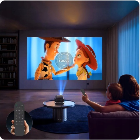 NOWOŚĆ RZUTNIK PROJEKTOR LED maXvision LED FULL HD ANDROID 20000 LM G8 PRO