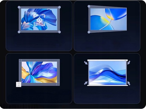 NOWOŚĆ RZUTNIK PROJEKTOR LED maXvision LED FULL HD ANDROID 20000 LM G8 PRO