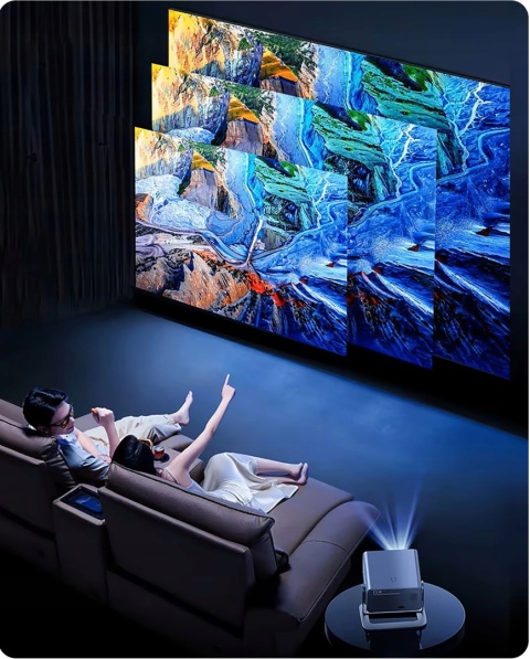 NOWOŚĆ RZUTNIK PROJEKTOR LED maXvision LED FULL HD ANDROID 20000 LM G8 PRO