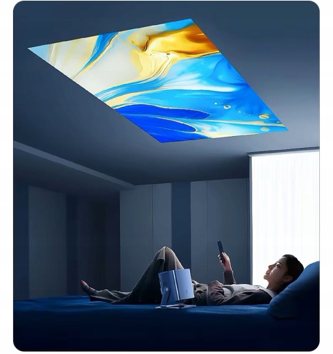 NOWOŚĆ RZUTNIK PROJEKTOR LED maXvision LED FULL HD ANDROID 20000 LM G8 PRO