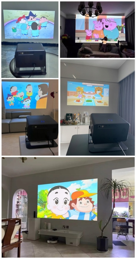 NOWOŚĆ RZUTNIK PROJEKTOR LED maXvision LED FULL HD ANDROID 20000 LM G8 PRO