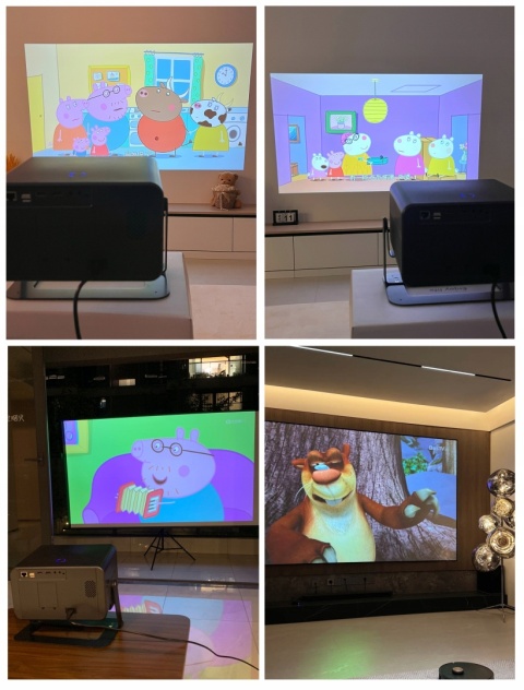 NOWOŚĆ RZUTNIK PROJEKTOR LED maXvision LED FULL HD ANDROID 20000 LM G8 PRO