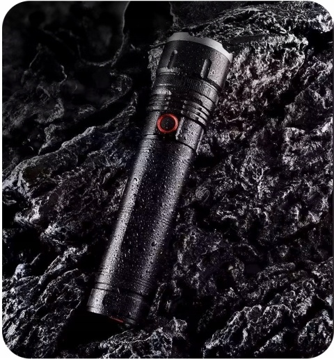 POTĘŻNA LATARKA LED BIAŁY LASER DALEKOSIĘŻNA PowerBank 1900m maXvision 901