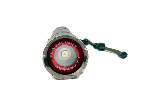 POTĘŻNA LATARKA LED BIAŁY LASER DALEKOSIĘŻNA PowerBank 1900m maXvision 901