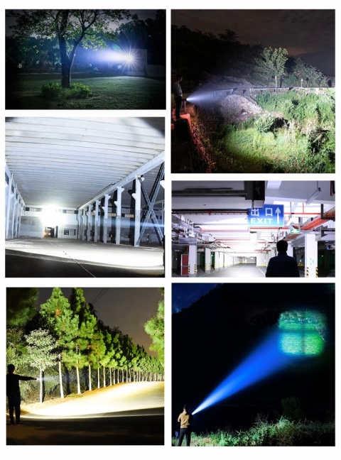 POTĘŻNA - ORYGINALNA LATARKA 5000LM LED XHP90.3 2x26650 10000mAh ZOOM USB-C