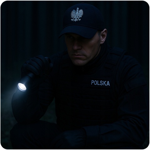 POTĘŻNA - ORYGINALNA LATARKA 5000LM LED XHP90.3 2x26650 10000mAh ZOOM USB-C