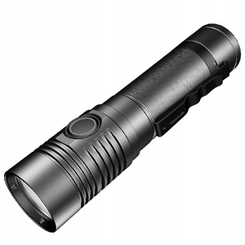 PREMIUM! BARDZO MOCNA LATARKA LED KOMPAKTOWA Z10 1400lm USB-C 4800 mAh