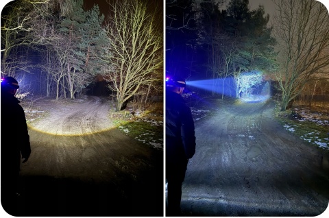 PREMIUM! DALEKOSIĘŻNA LATARKA CZOŁOWA LED UT-50 POWERBANK XHP90 5000lm USB